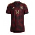 Germany Jamal Musiala #14 Replica Away Stadium Shirt World Cup 2022 Short Sleeve